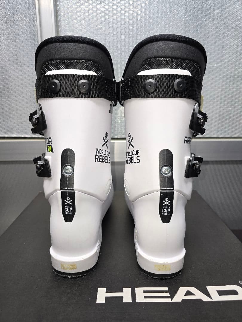 【程度良】HEAD RAPTOR 70 RS ジュニアスキーブーツ 24.5cm