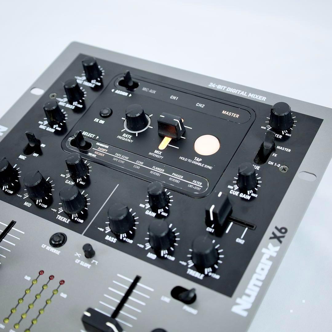 Numark X6 24-BIT DIGITAL MIXER デジタルミキサー
