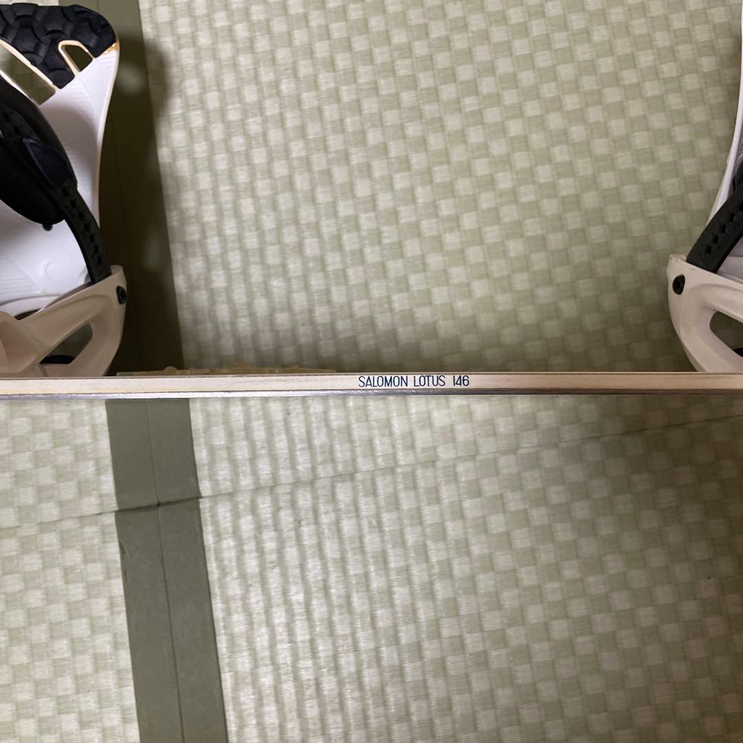 Salomon サロモン　Lotus ロータス　スノーボード　2点セット　147