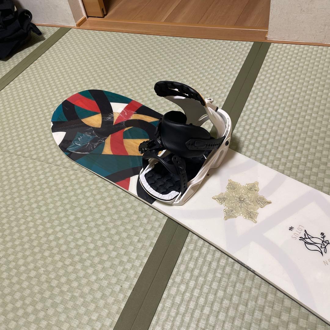 Salomon サロモン　Lotus ロータス　スノーボード　2点セット　147