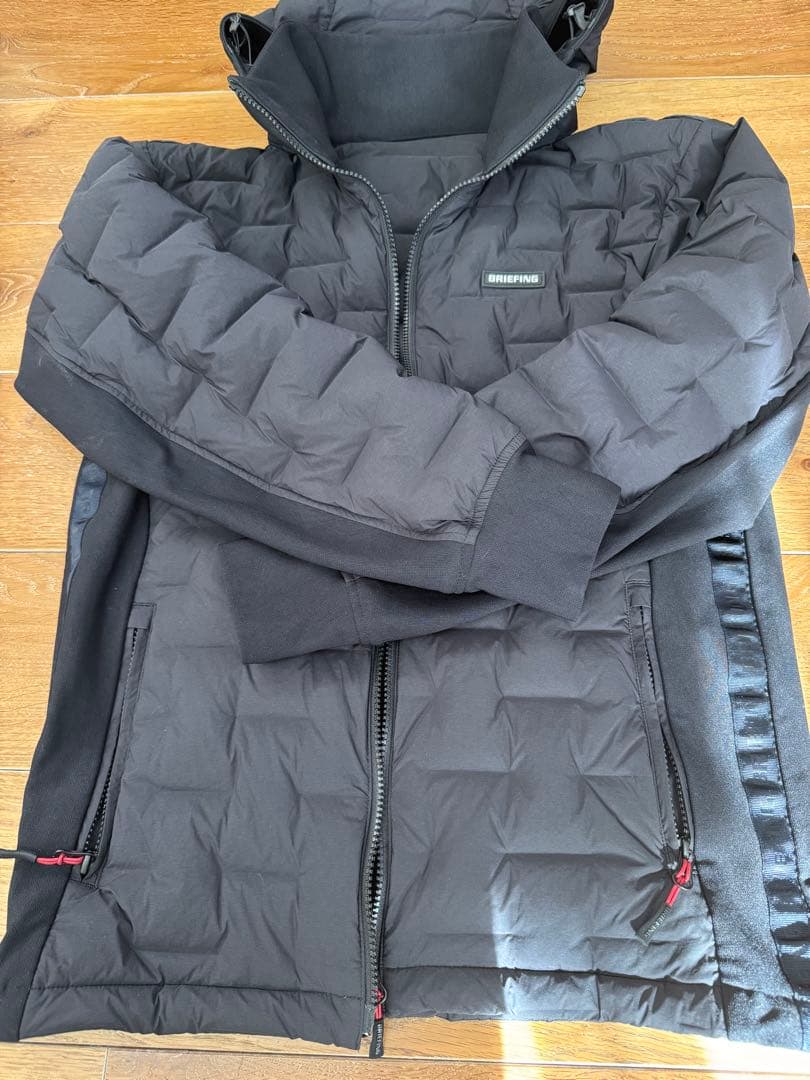 BRIEFING MS HYBRID DOWN PARKA ブラックM