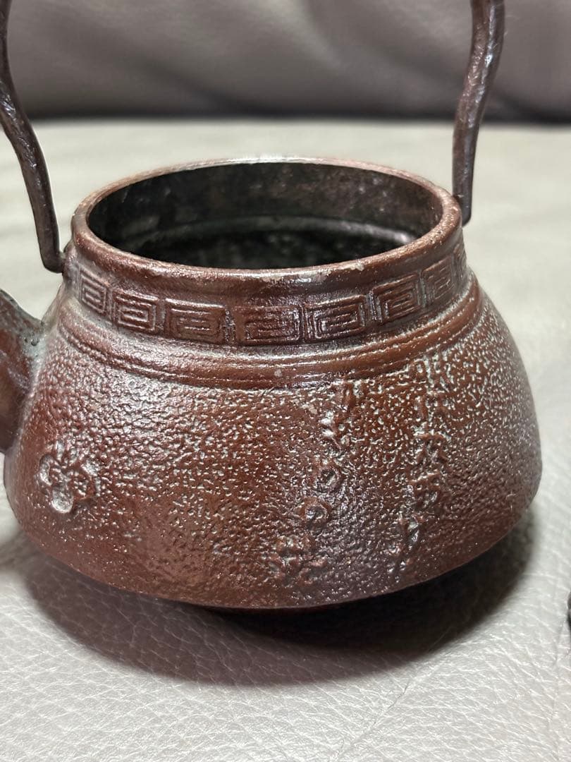 鉄瓶　置物