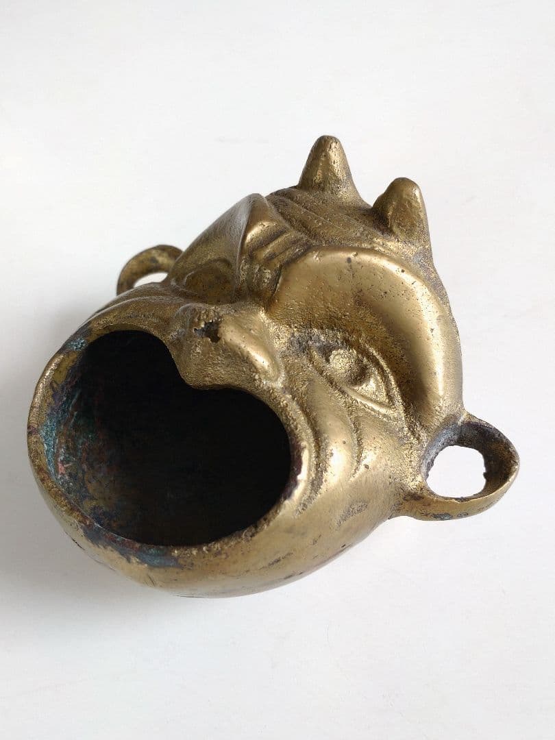 アンティーク オブジェ　デーモン デビル アッシュトレイ 希少品　コレクション