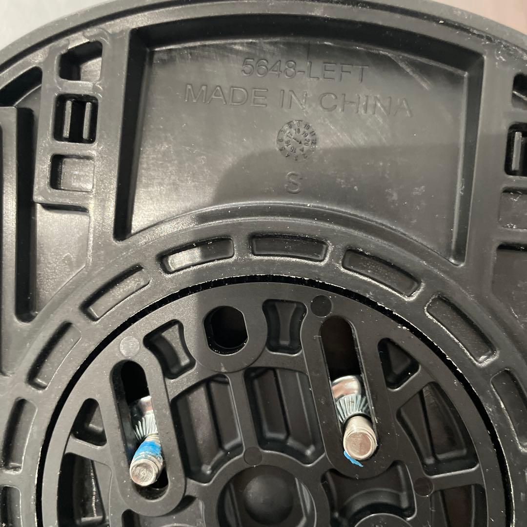 Union スノーボードビンディング ブラック　キッズ　ユニオン