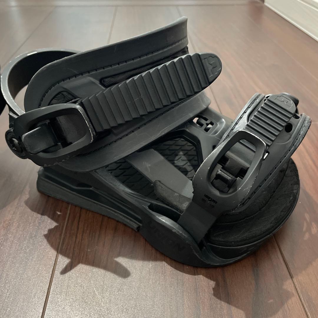 Union スノーボードビンディング ブラック　キッズ　ユニオン