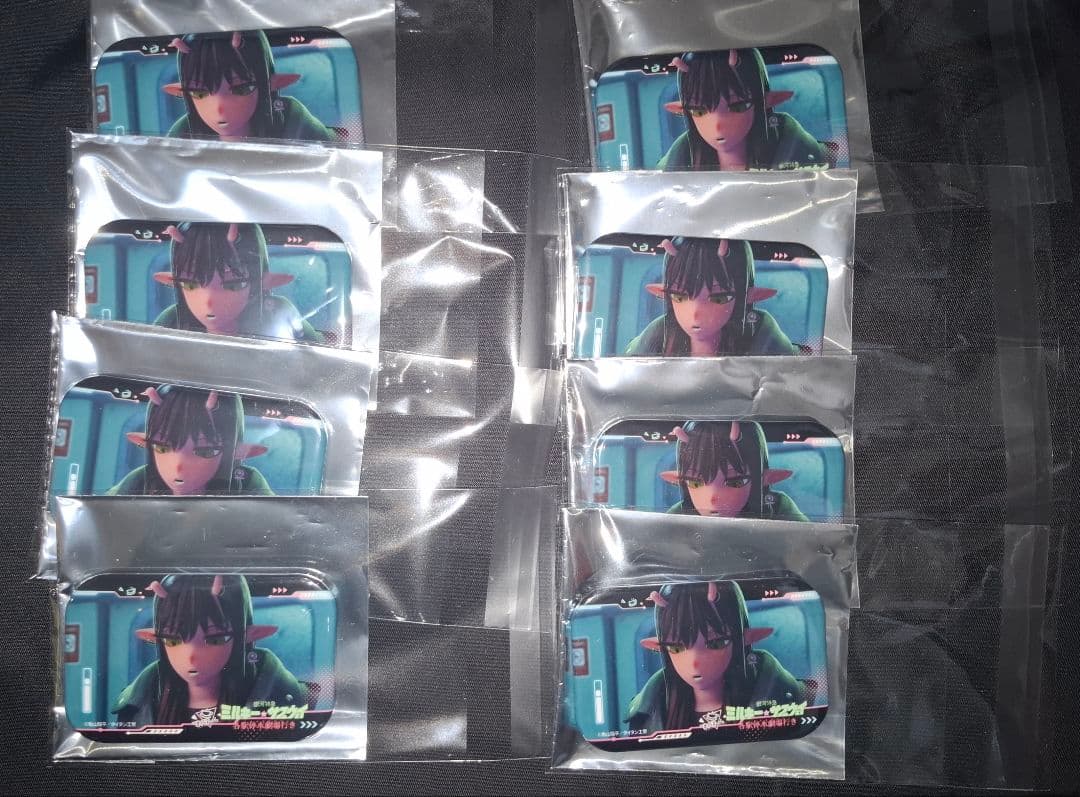 ミルキーサブウェイ スクエア缶バッジ ORBcafe ×27