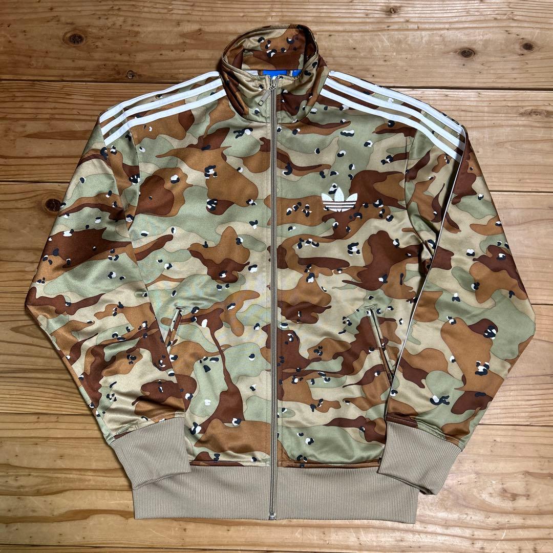 アディダス　セットアップ　サイズL 迷彩　ファイヤーバード　デザートカモ