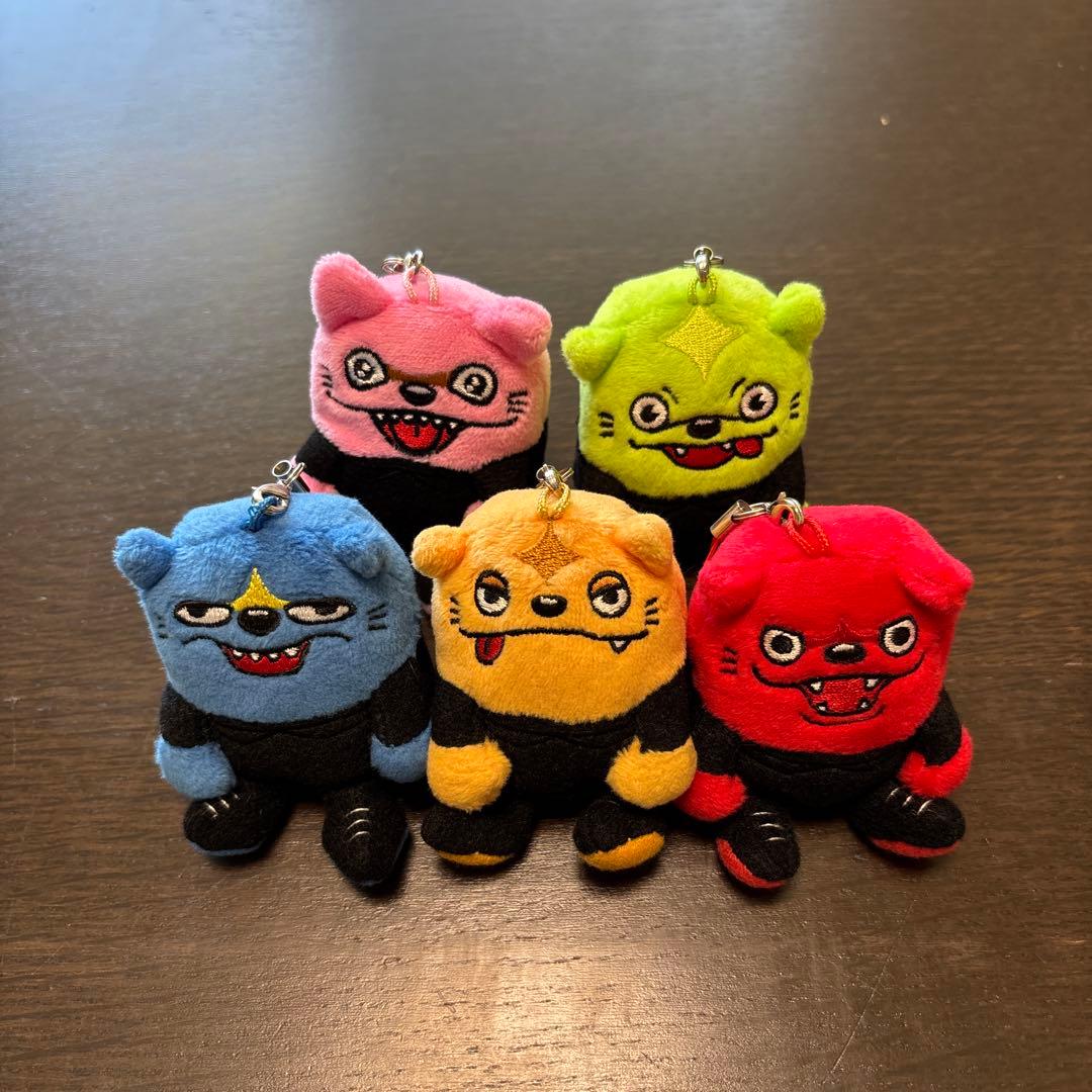 ★マンウィズ　MAN WITH Ａ MISSON おてだマンウィーズ　5体セット