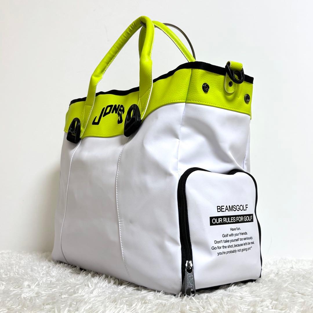 【美品】ジョーンズ ビームスゴルフ 別注 ボストンバッグ 大人気 2way
