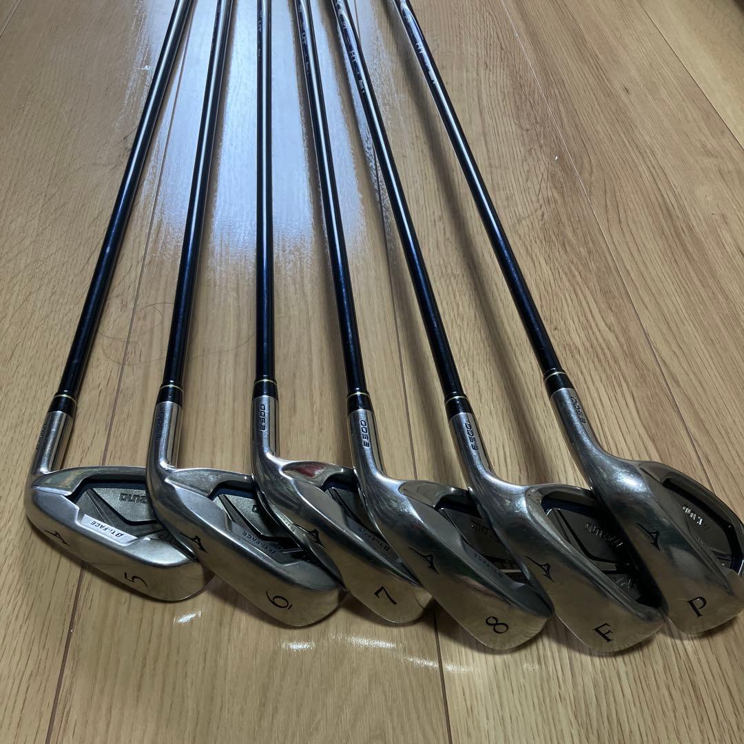 【お値下げ中】ゴルフアイアン　ミズノJPX 5,6,7,8,P,F