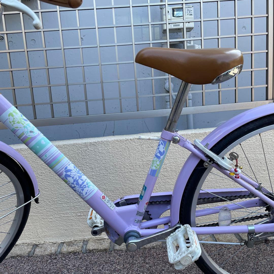 【手渡し限定】ブリヂストン　エコパル・モカ　22インチ　女の子　自転車