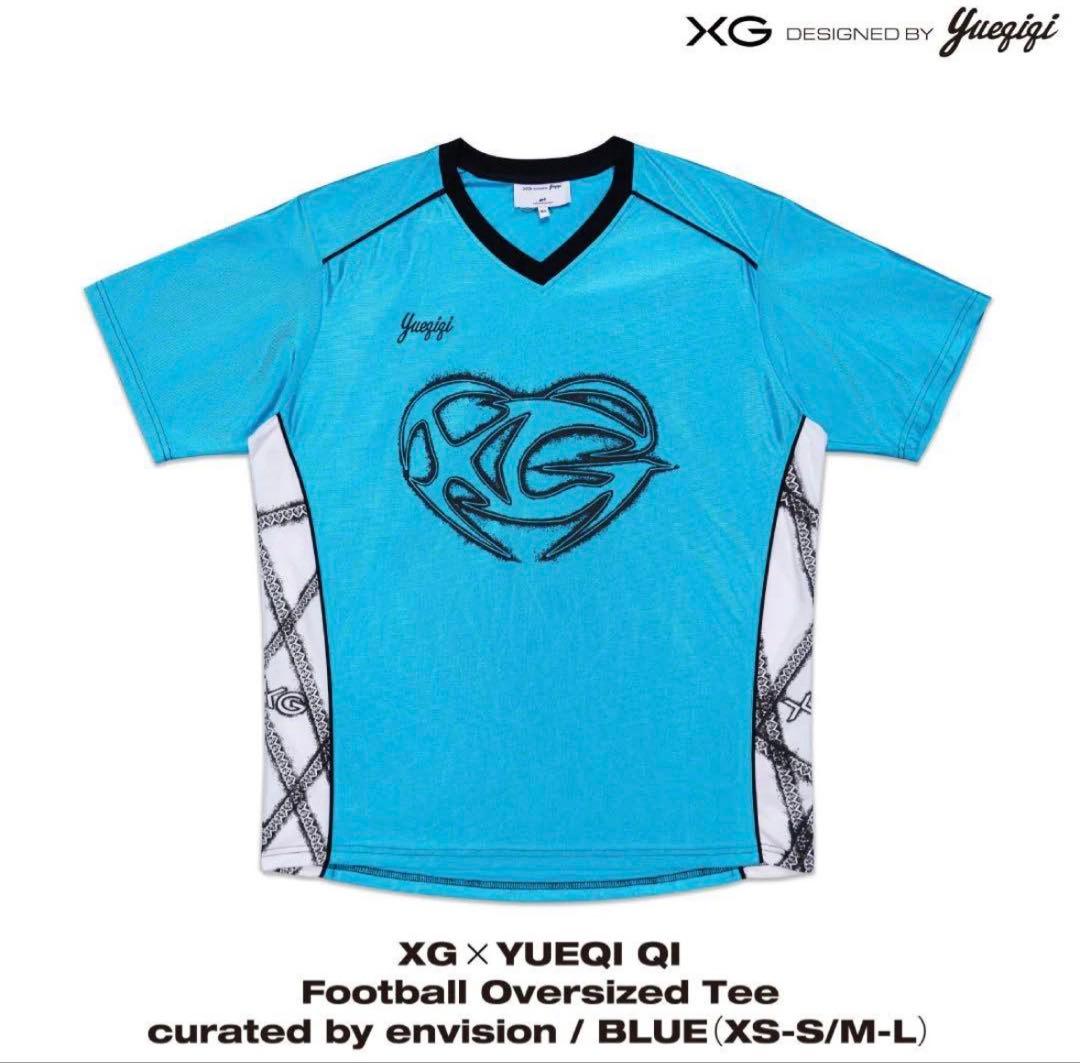 XG × YUEQI QI Football Oversized Tee