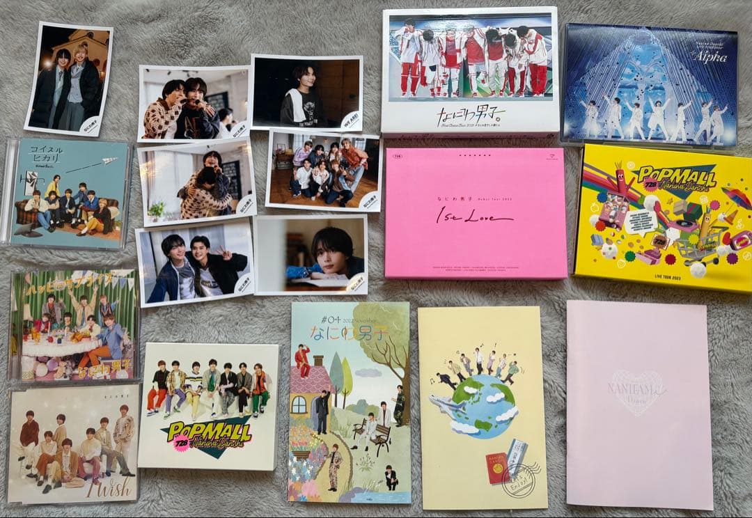 なにわ男子　bluray DVD CD 写真　ちびぬい　雑誌　なにファム限定品