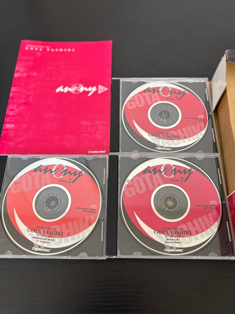 値下げ〜希少、anony 屋敷豪太　楽曲素材集CD-ROM3枚セット