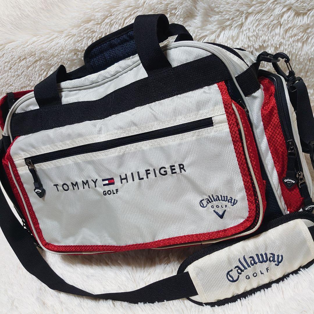 【希少】トミーヒルフィガー × キャロウェイ ゴルフ ボストンバック 2way