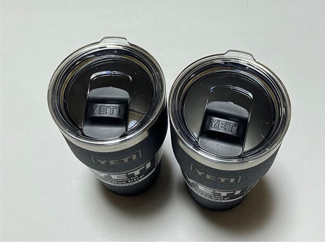 YETI ランブラー 20oz スタッカブルカップ ブラックストーン 2個セット