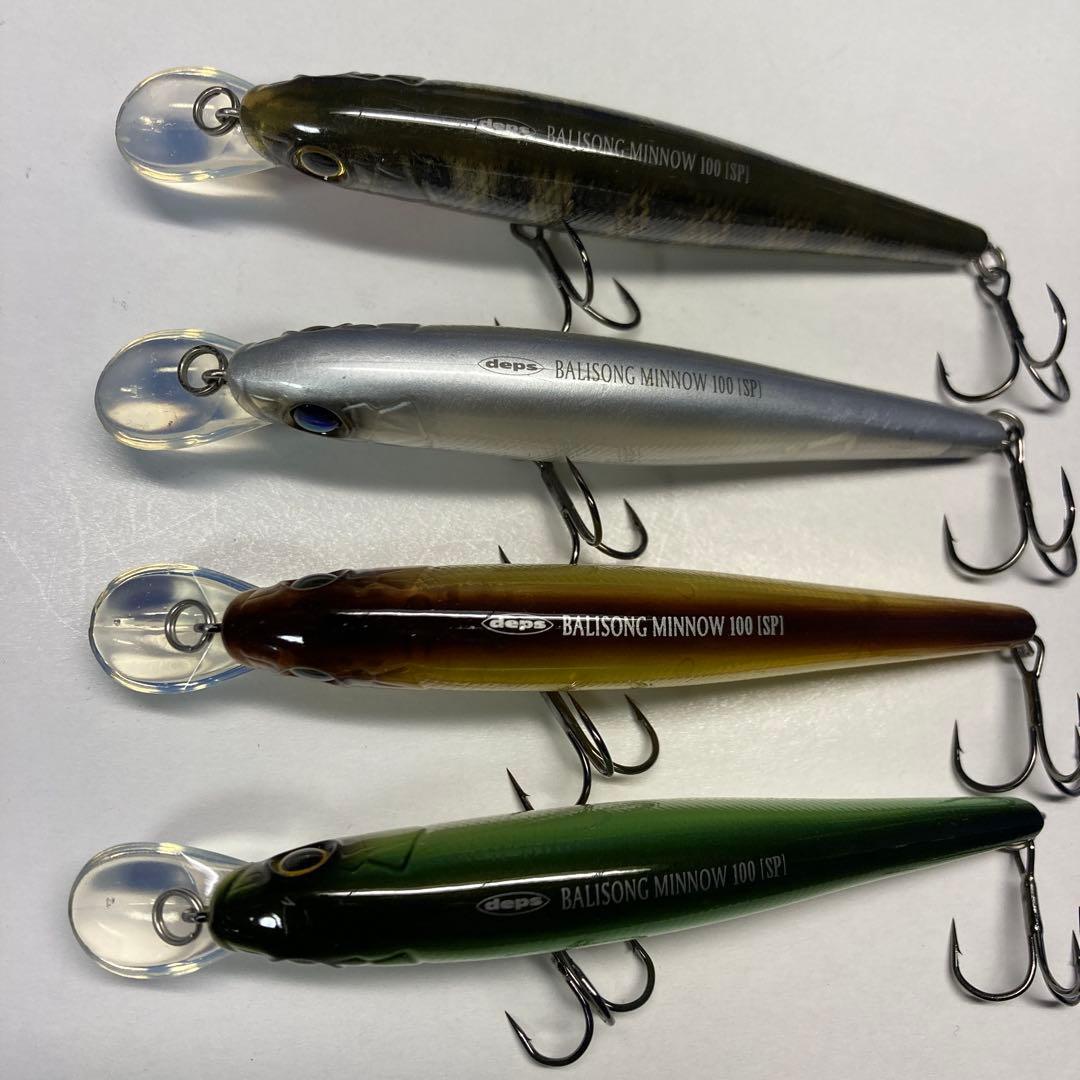 【美品】デプスバリソンミノー　100F／SP 7個
