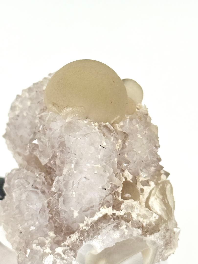 球状フローライト　インド産　蛍石　原石　鉱物標本