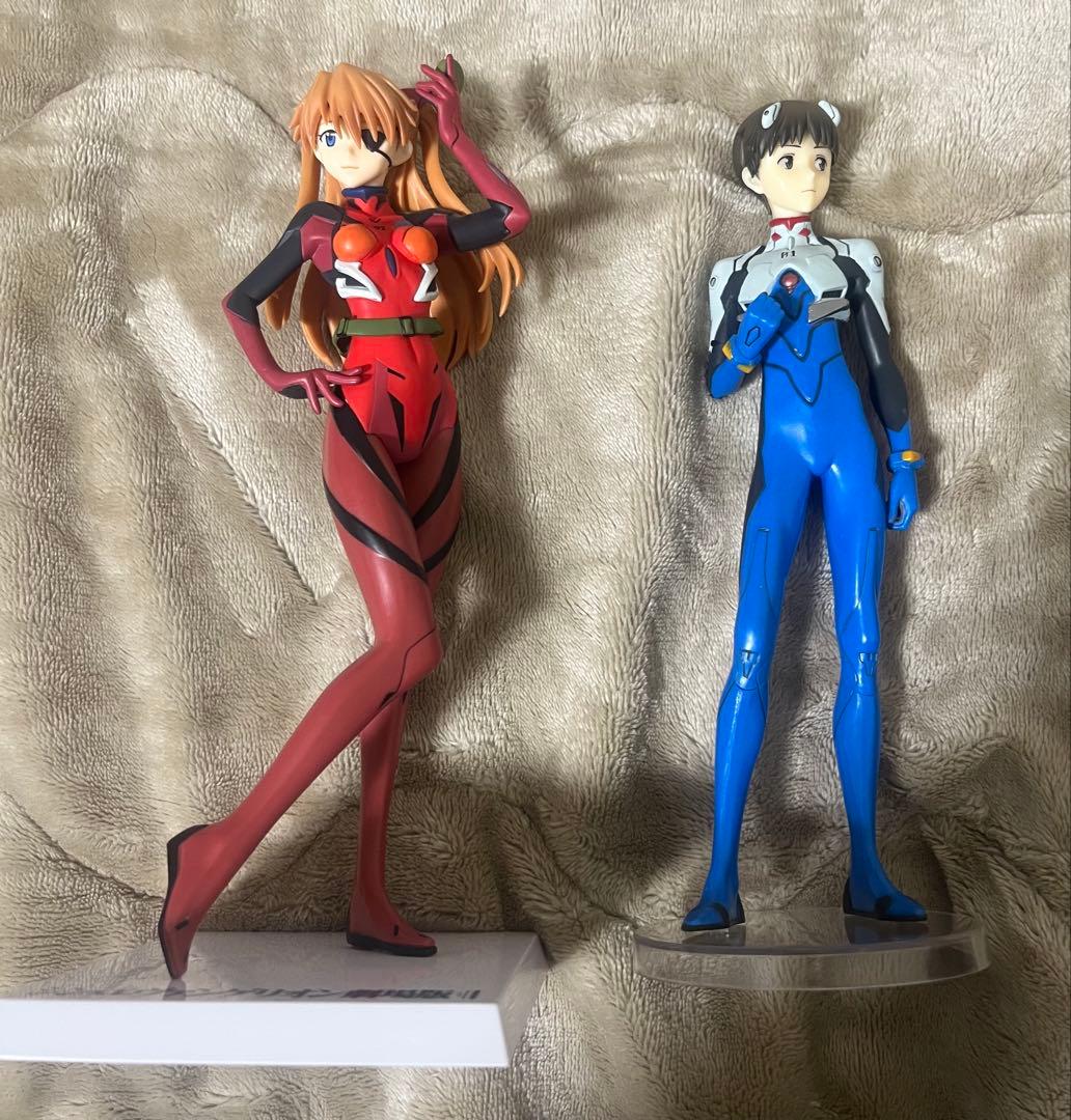 エヴァンゲリオン　一番くじ　アスカ✗3　レイ✗1　シンジ✗1