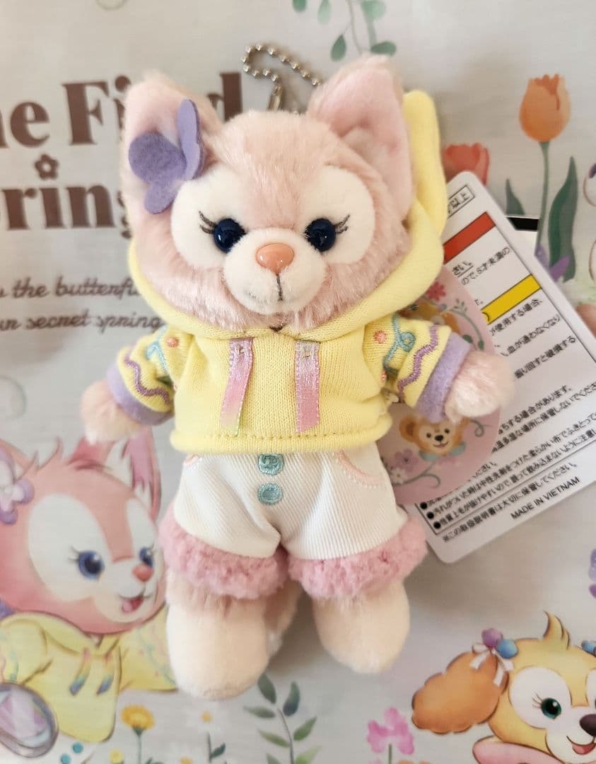 ディズニー　カムファインドスプリングス　ぬいぐるみバッジ