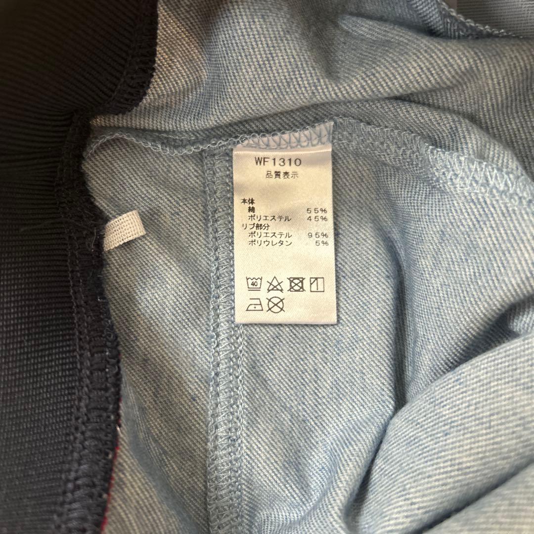 【セット】Prince テニスウェア ジップアップ　ショートパンツ L デニム風