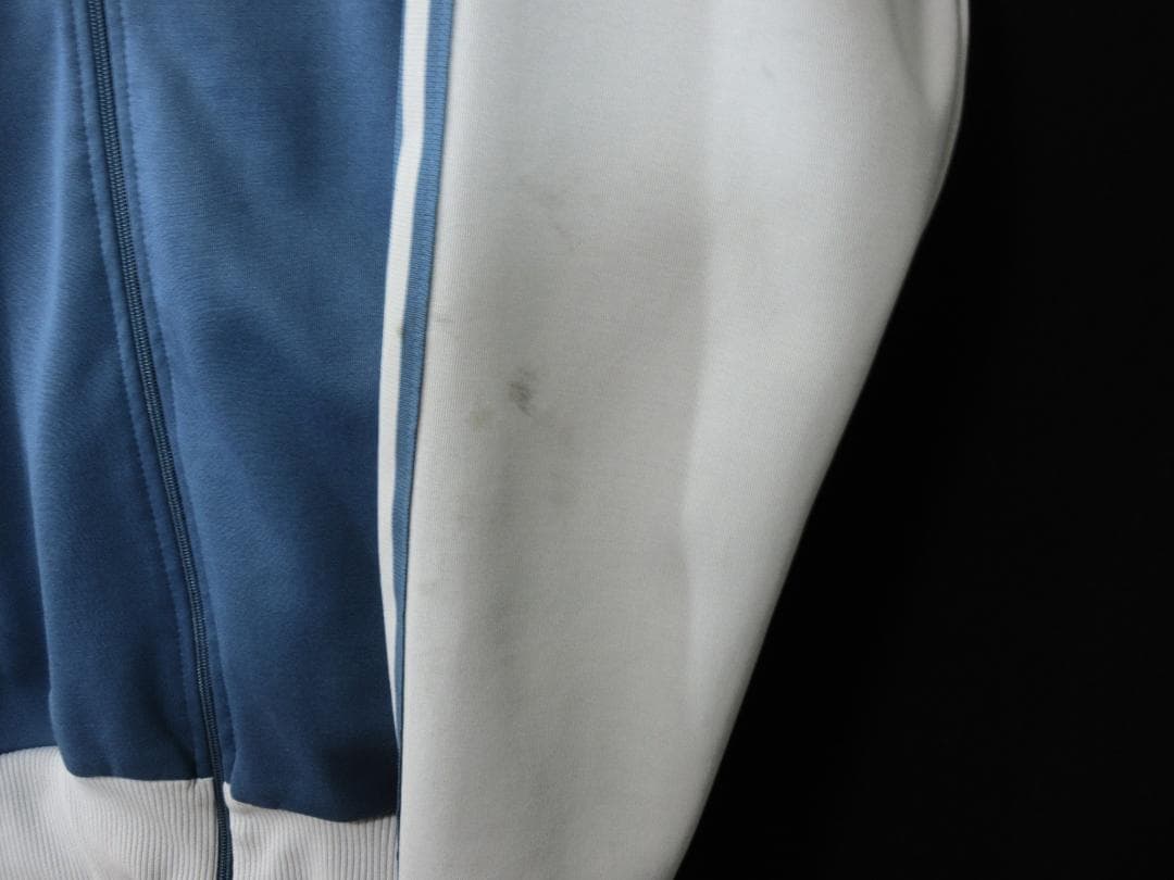 80s ビンテージ【adidas】チャーム付き ジャージ トラックジャケット