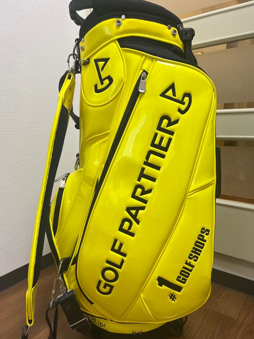 GOLF PARTNER NEXGEN イエローキャディバッグ