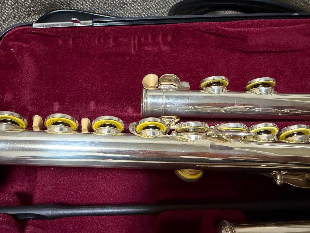 ⭐️頭部管銀製⭐️YAMAHAフルートYFL-311Ⅱ 調整済み！すぐ演奏可です！