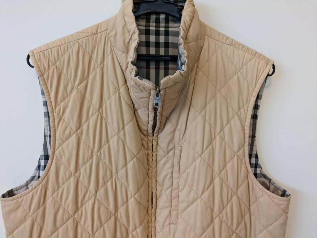 【極美品】バーバリーロンドン　リバーシブルベスト　フリーサイズ　ノバチェック