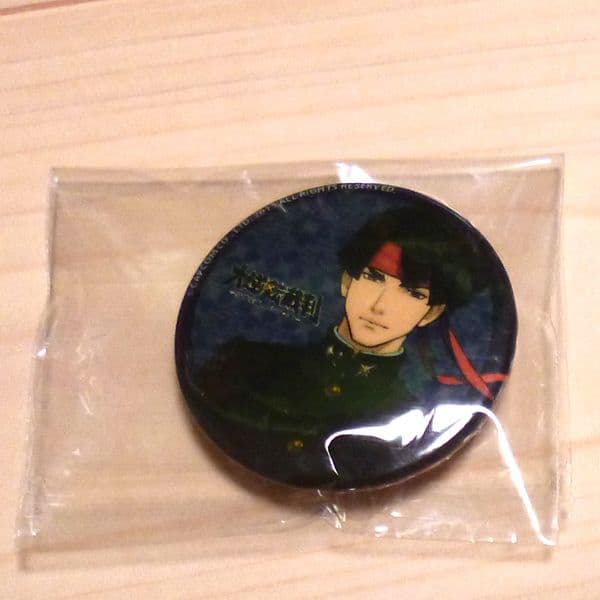 大逆転裁判 　缶バッジ 亜双義一真　カプコンバー　カフェ