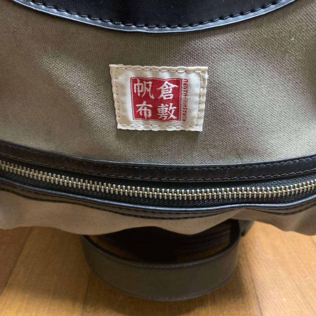 変*堂様 ▲帆布▲ ブラックレザー　高級　キャディバッグ CUTTER & BU