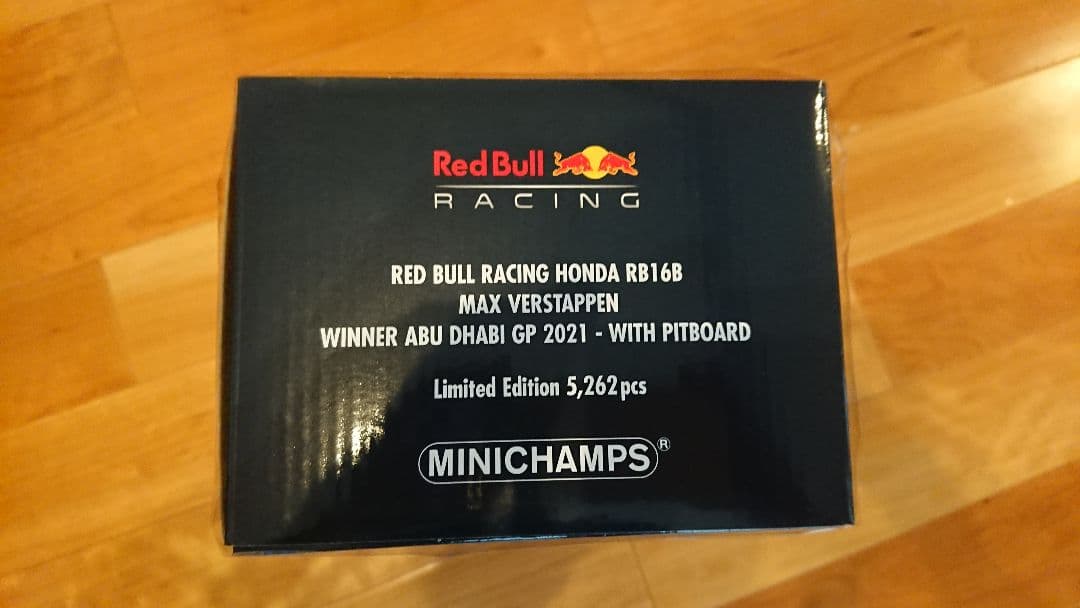 ミニチャンプス 1/18 F1 レッドブル RB16B M.フェルスタッペン