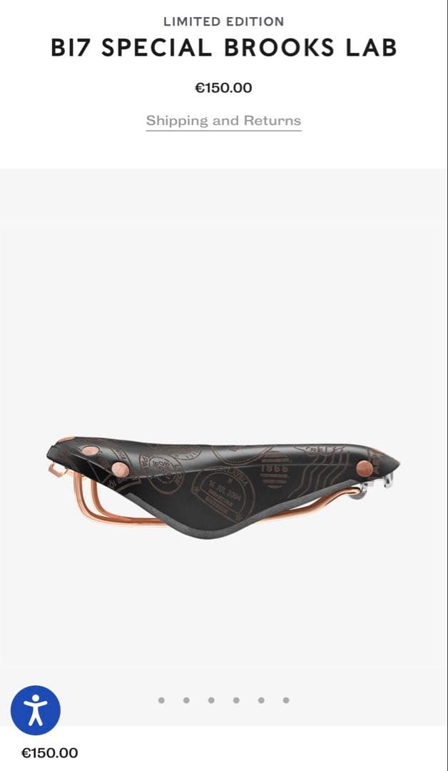 BI7 SPECIAL BROOKS LAB サドル