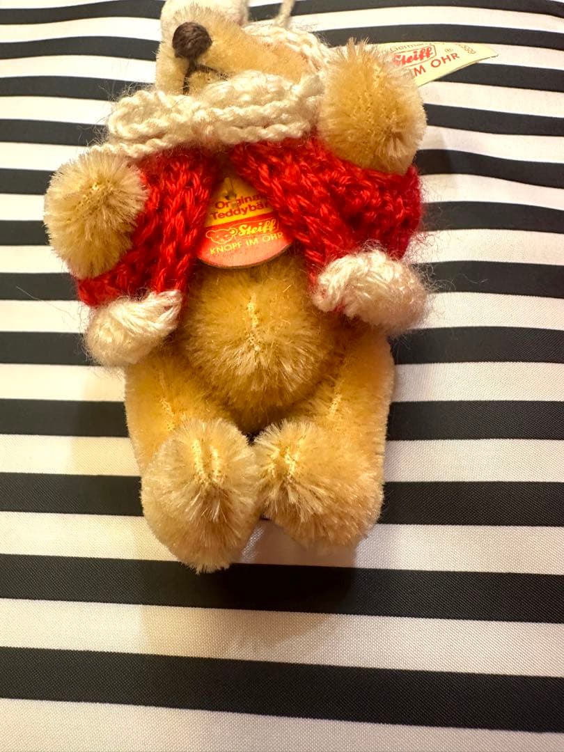 シュタイフ 1996年リミテッドエディションテディベアークリスマスオーナメント①