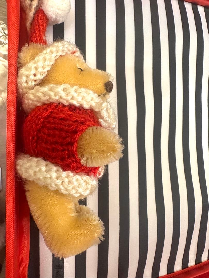 シュタイフ 1996年リミテッドエディションテディベアークリスマスオーナメント①