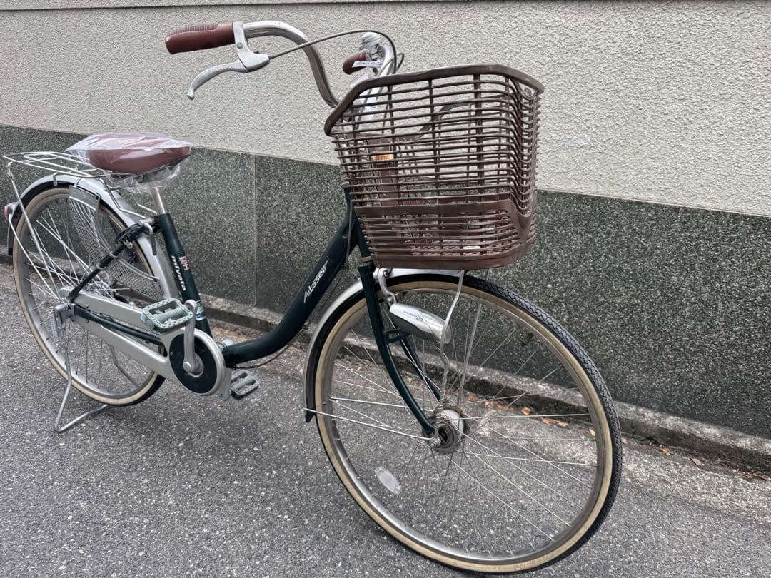 238）全車両格安販売‼️ 26インチ オートライト　シティサイクル　ママチャリ