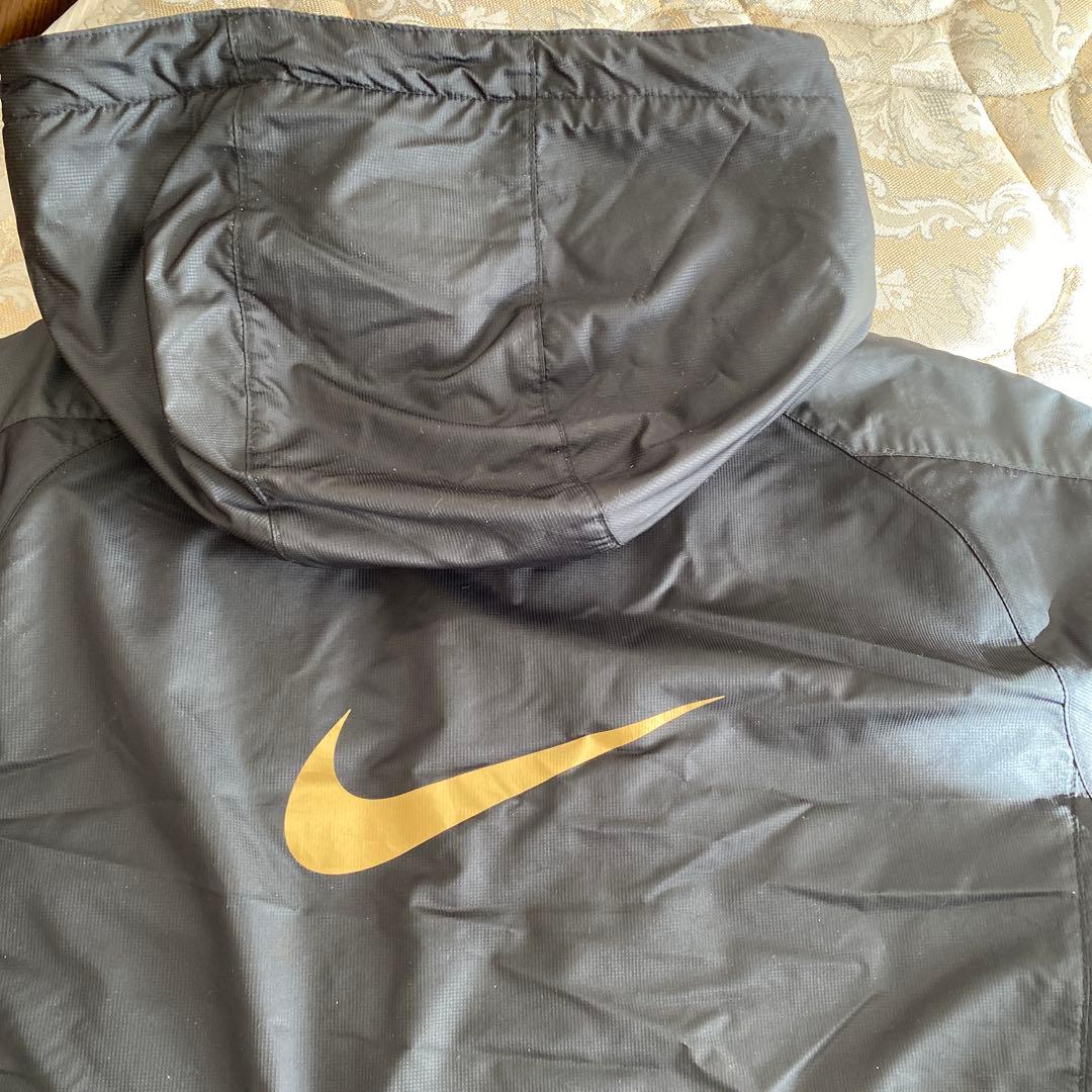 Nike フード付きベンチコート ブラック