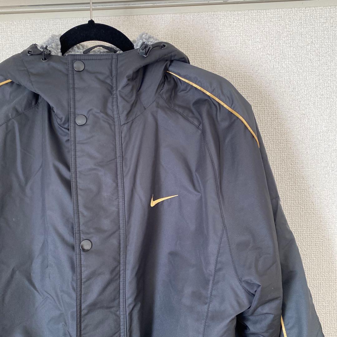 Nike フード付きベンチコート ブラック