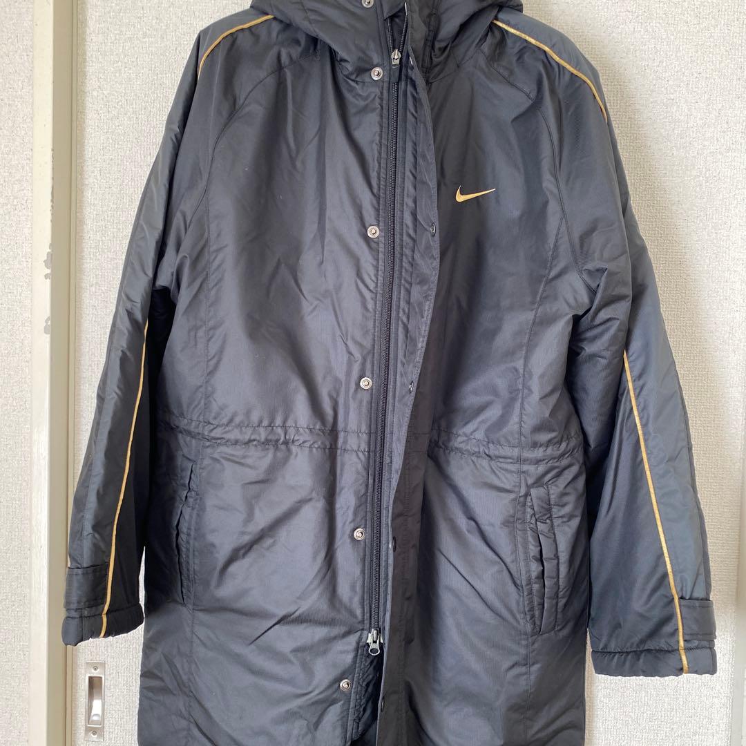 Nike フード付きベンチコート ブラック