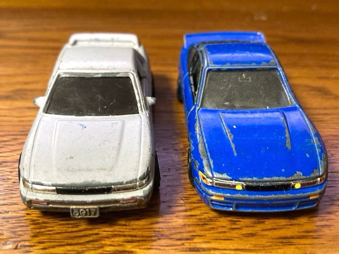 トミカ 日産 シルビア S13 No.6 シルエイティ ミニカー 2台セット