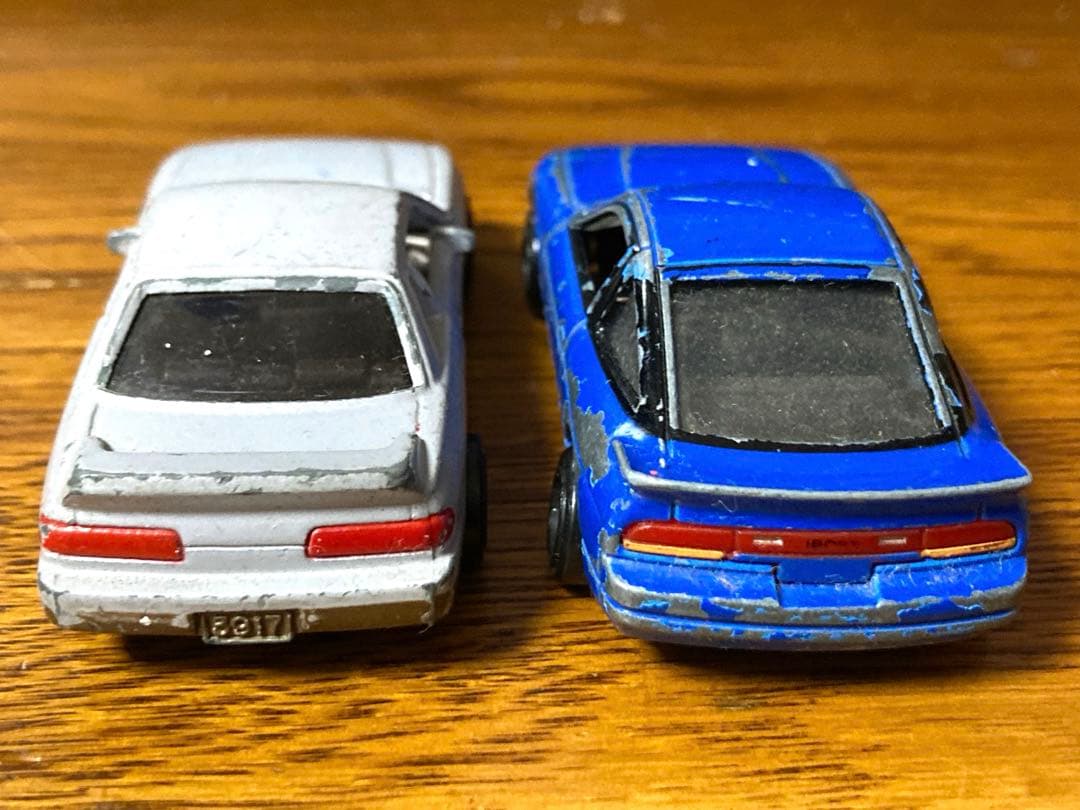 トミカ 日産 シルビア S13 No.6 シルエイティ ミニカー 2台セット