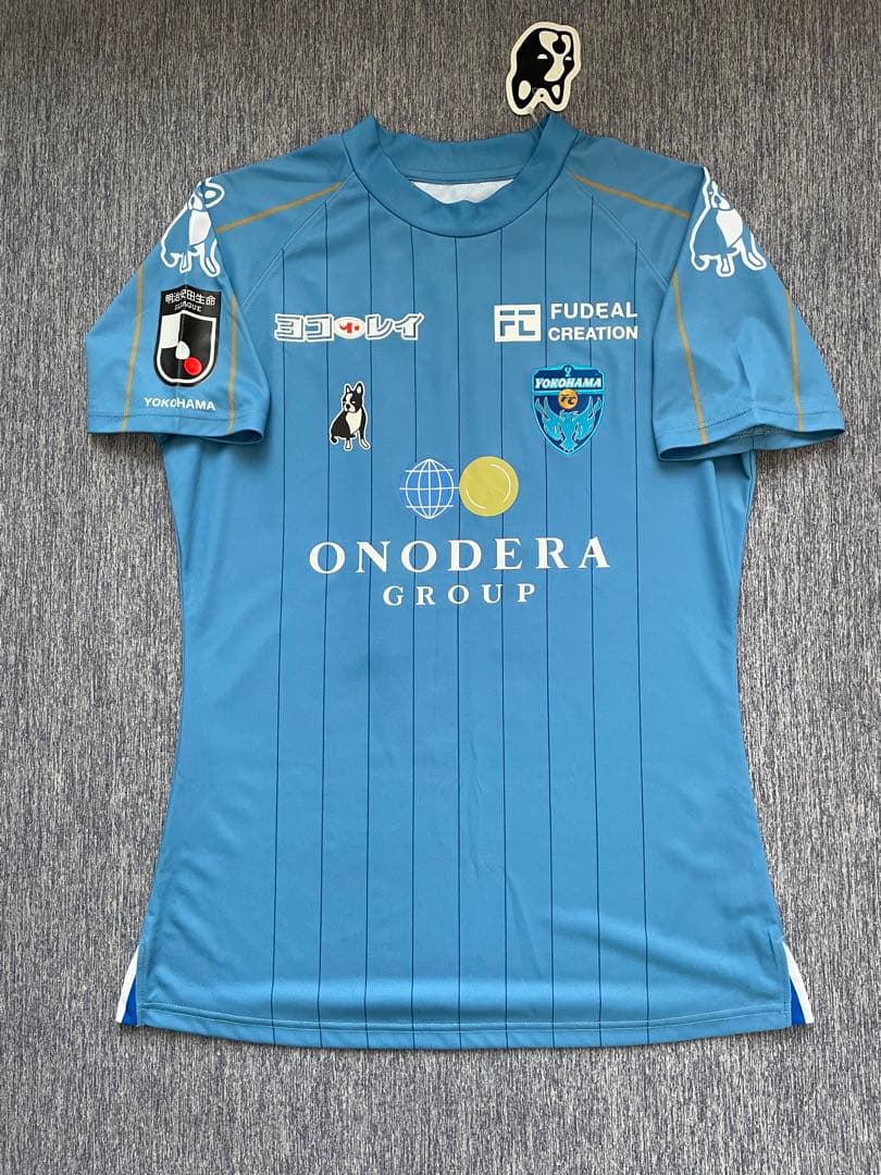 横浜FC 三浦知良　ユニフォーム　21/22 ホーム　オーセンティック