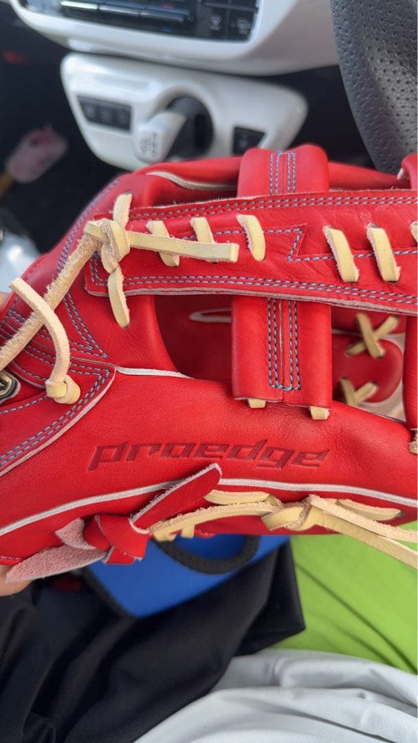 SSK レッド 軟式グローブ