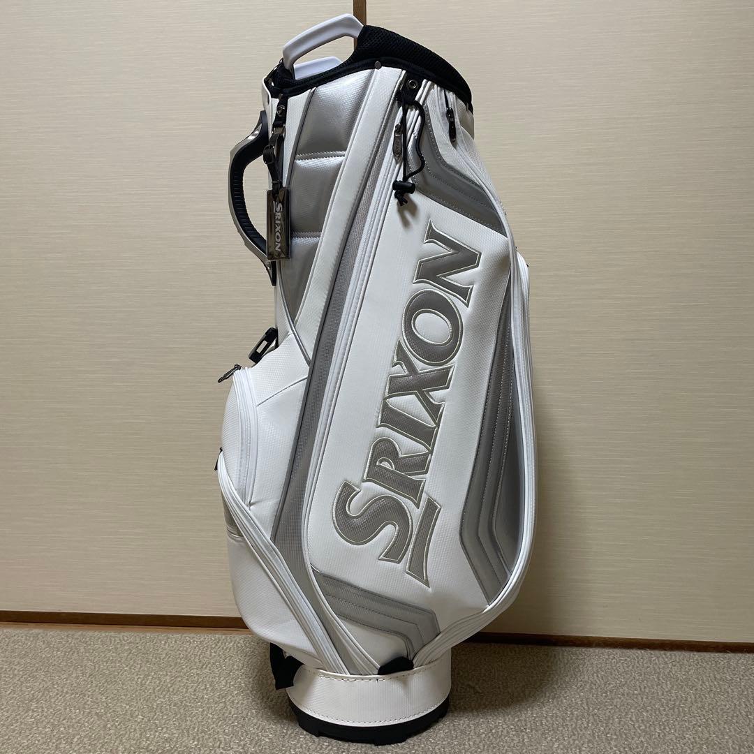 【新品未使用】Srixon スリクソン　ホワイト キャディバッグ