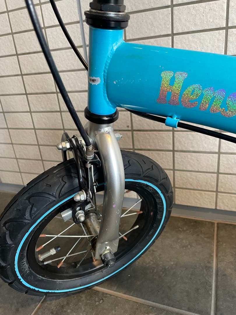 週末特価　へんしんバイク　3歳〜6歳用　限定カラー水色