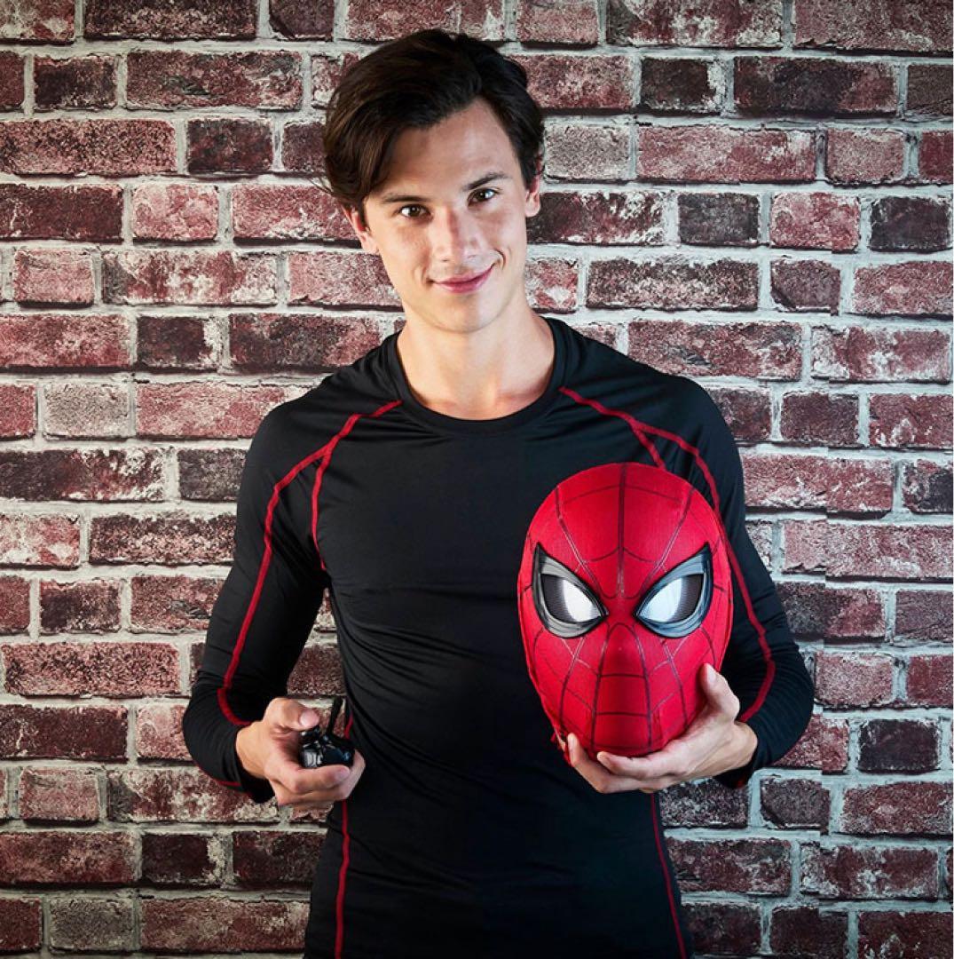 即時発送　スパイダーマン　ホームカミング　エレクトロニック・マスク