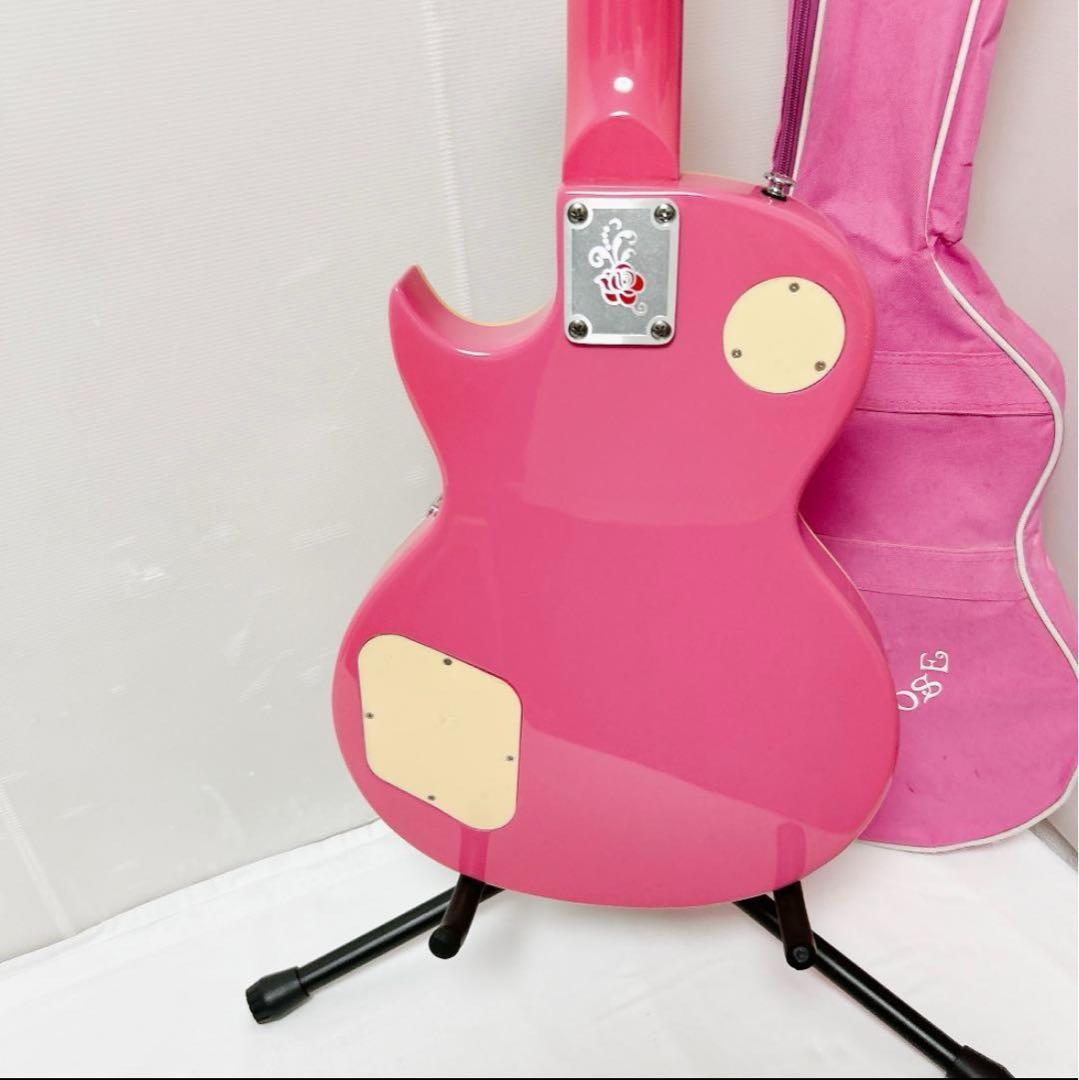 美品 Gyspy Rose ジプシーローズ レスポール LesPaul ピンク