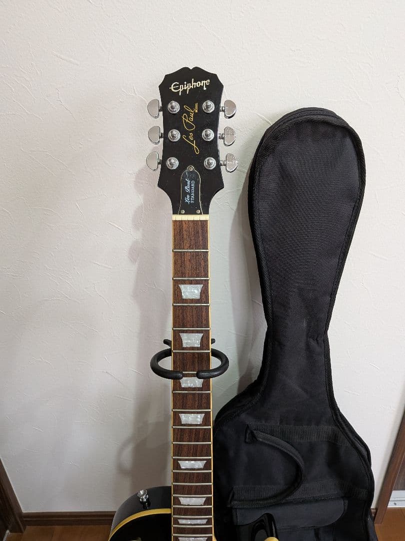 Epiphone Les Paul ブラック エレキギター【小物付】
