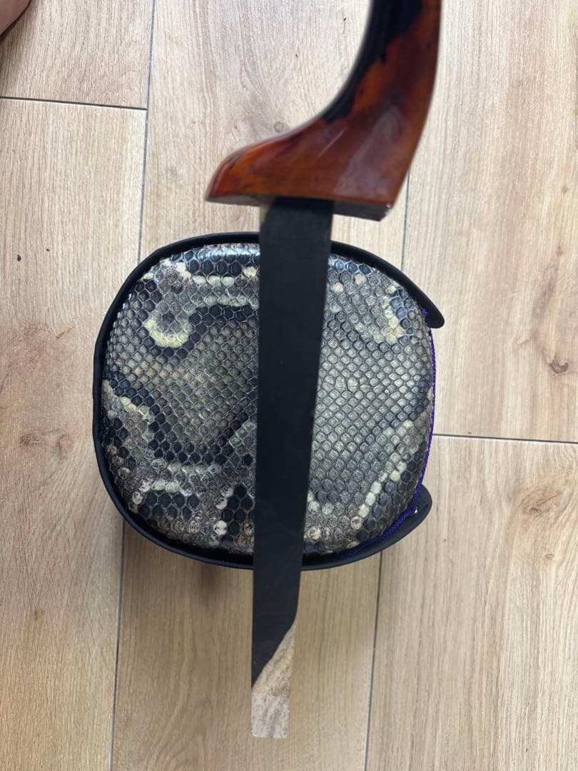 沖縄三線　平中知念型（図面から おこした）