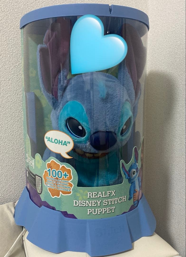 スティッチREALFX DISNEY STITCH PUPPETアメリカ限定